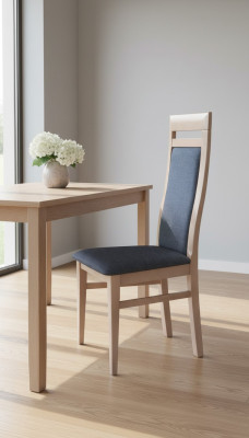 Esszimmer Stühle 1x Lehnstuhl Sessel Esszimmerstuhl Holz Polster Holzstuhl Neu 