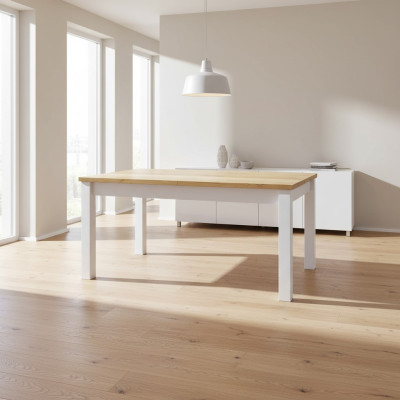 Esstisch Tisch Gruppe Esszimmer Wohnzimmer Garnitur Holz Design Tische Neu 160cm