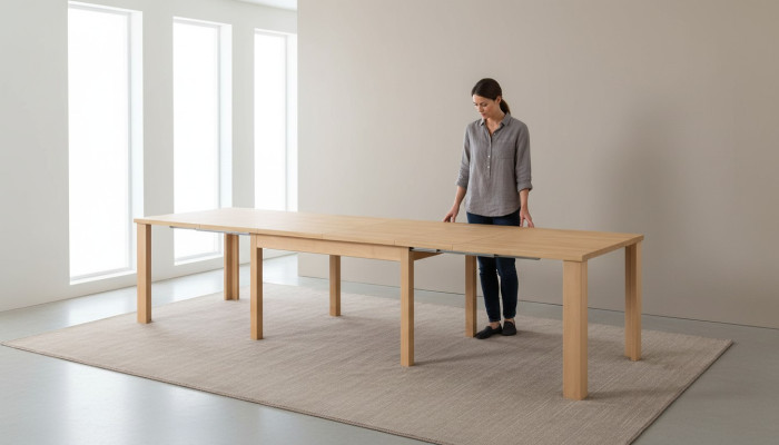 Konferenztisch Holztisch Tische Meeting Esszimmer Tisch 90x150/390cm xxl Big