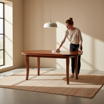 Esstisch Tisch Esszimmer Wohnzimmer Holz Design Stühle S2 Esstische Küchentisch