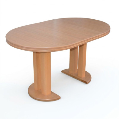 Esstisch Design Holz Konferenztisch Meeting Tisch 90x90 cm Ausziehbar 90x240cm