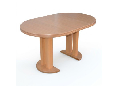 Esstisch Design Holz Konferenztisch Meeting Tisch 90x90 cm Ausziehbar 90x240cm