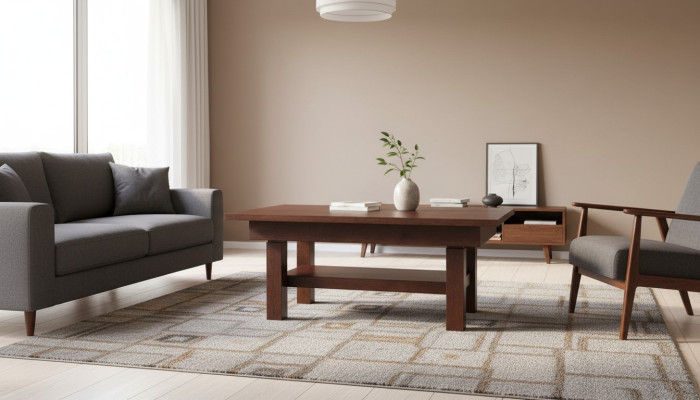 Esstisch Tisch Esszimmer Wohnzimmer Holz Design Stühle S37 80x130/170cm Möbel