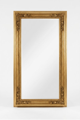 Moderner Großer Spiegel Wandspiegel Echt Holz Rahmen Hängespiegel Luxus Möbel Neu