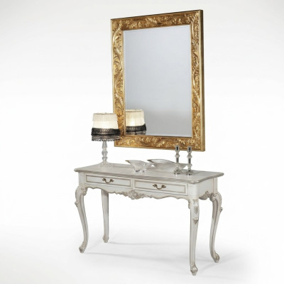 Spiegel Italienische Design Möbel Standspiegel Anrichte 93x183cm Barock Rokoko
