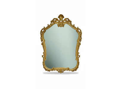 Spiegel Wandspiegel Barock Rokoko Dielen Wohnzimmer Bad Holz Glas Design SP7560