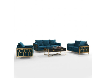 Wohnzimmer Design Sofa Sofagarnitur 3+2+1 Sitz Moderne Couch Set