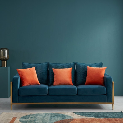 Sofagarnitur 3+2 Sitzer Set Design Sofas Polster Couchen Textil Relax Garnituren