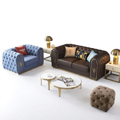 Sofagarnitur 3+1 Sitzer Klassischer Wohnlandschaft Sofa Couchen Sofas Polster