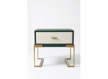 Design Nacht Tisch Konsole Deko Metall Glanz Tische Konsolen Schlaf Zimmer