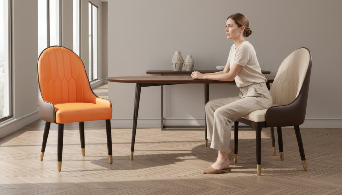 Designer Luxus Stuhl Polster Lehnstuhl Stühle 1x Sessel Wohn Ess Zimmer