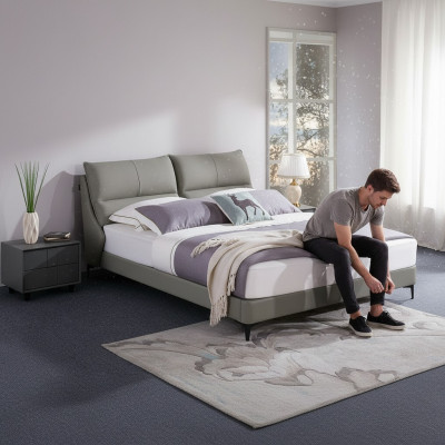 Polsterbett Betten Bett Polster Designer Hotel Doppel Luxus Möbel