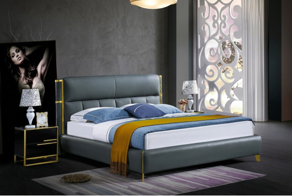 Luxus Bett Polster Design Doppel Betten Hotel Ehe Schlaf Zimmer Textil