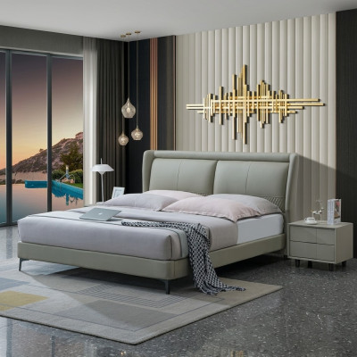 Luxus Bett Polster Design Doppel Betten Ehe Hotel Schlaf Zimmer Textil