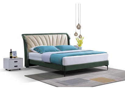 Bettgestell Stoff Möbel Luxus Moderne Betten Bett Textil Schlafzimmer Design Neu
