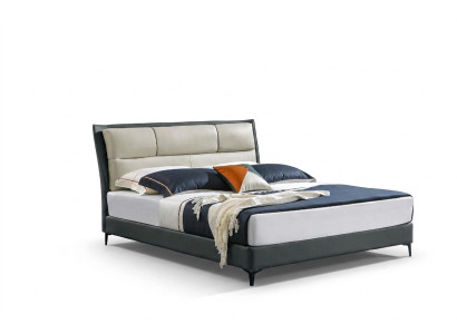 Designer Bett Bettgestell Hotel Metall Betten Doppel Schlaf Zimmer Holz