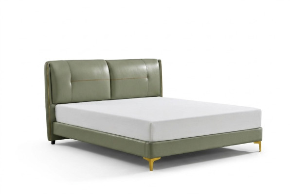 Leder Bett Polster Design Luxus Doppel Hotel Schlaf Zimmer Betten Design
