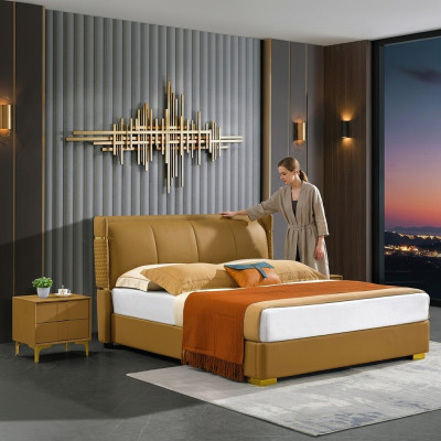 Schlafzimmer Bett Polsterbett Doppelbett Betten Big Design Luxus Doppel