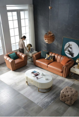 Sofagarnitur 3+1 Sitzer Klassische Wohnlandschaft Sofas Couchen Polster