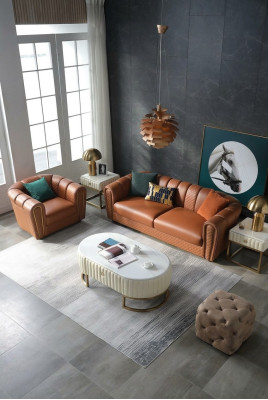 Sofagarnitur 3+1 Sitzer Klassische Wohnlandschaft Sofas Couchen Polster