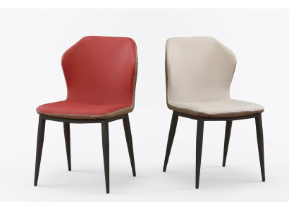 Stuhl 1x Ess Zimmer Polster Fernseh Lounge Club Stuhl Textil Leder Sitz
