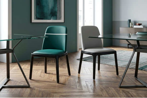 Moderner Sessel Stuhl 1x Esszimmer Fernseh Lounge Sitz Polsterstuhl