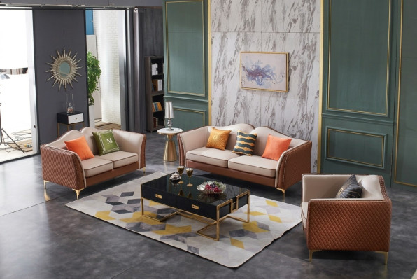 Sofagarnitur 3+1 Sitzer Klassischer Couchen Wohnlandschaft Sofas Polster