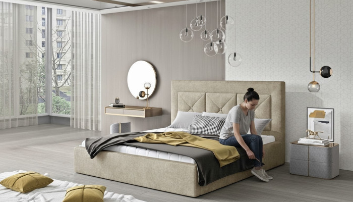 Klassisches Bett Modern Stil Doppel Holz Hotel Betten 220x220 Schlafzimmer Neu