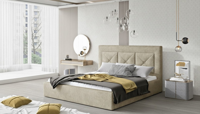 Klassisches Bett Modern Stil Doppel Holz Hotel Betten 220x220 Schlafzimmer Neu