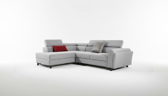 Wohnlandschaft Ecksofa L Form Sessel Set Garnitur Modern Sofa Textil Sitz Ecke
