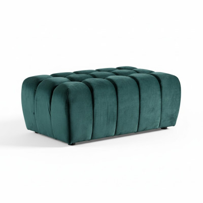 Hocker Fußhocker Beistellhocker Chaiselounge Sitzbank Samt Stoff