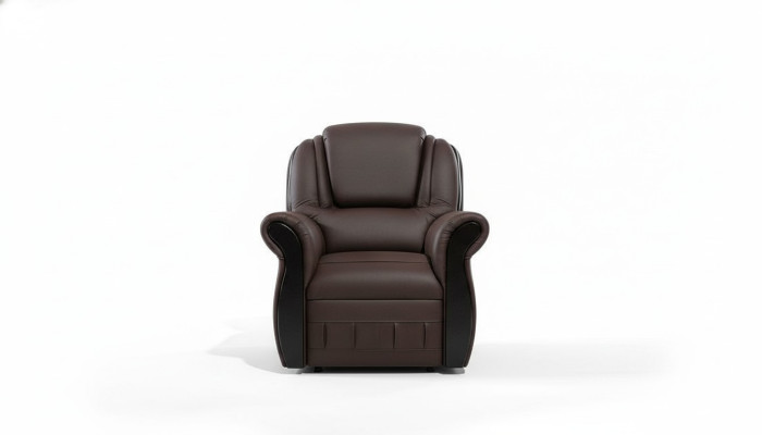 Sessel Club Polster Sofa 1 Sitzer Büro Einrichtung Neu Lounge Design Lehn Stuhl