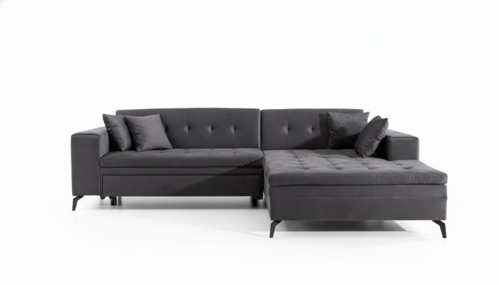 Design Wohnlandschaft L Form Ecksofa Couch Polster Textil Garnitur Sofa Ecke Neu