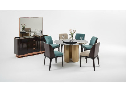 Stuhl Blau Esszimmer Moderne Stühle Design Möbel Luxus Designer Einrichtung Neu