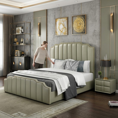 Schlafzimmer Luxus Bett Design Betten 180x200cm Doppel Hotel Möbel Einrichtung