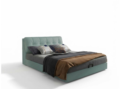 Designer Bett 180x200 Leder Metall Betten Doppel Schlaf Zimmer Luxus Ehe
