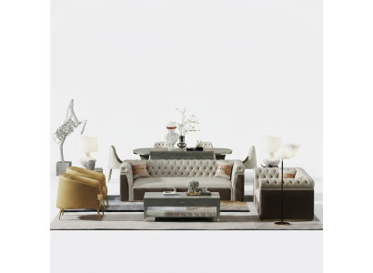 Sofagarnitur 3+2 Sitzer Set Design Sofa Polster Couchen Couch Modern Luxus