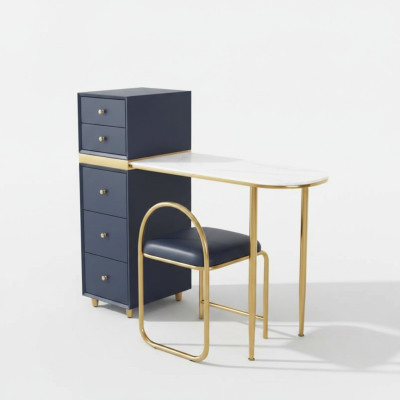 Schminktisch Hocker Komplett Set Kommode Schlafzimmer Neu 2tlg
