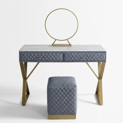 Schmink Tische Konsolen Tisch Schlaf Zimmer Holz Deko Spiegel + Kommode
