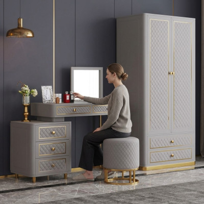 Schminktisch Stuhl Luxus Konsole Kommode Schlafzimmer Konsolentisch