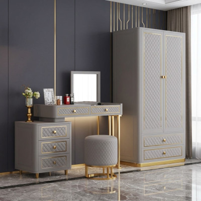 Schminktisch Stuhl Luxus Konsole Kommode Schlafzimmer Konsolentisch