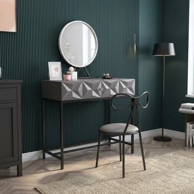 Tisch Klassische Konsole Spiegel Schminktisch Schlafzimmer Hocker Set Kommode