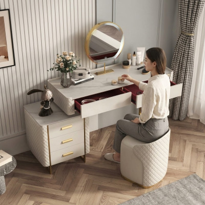 Schminktisch Wandpiegel Friseur Kommode Konsolen Tische Schlafzimmer