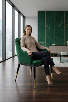 Lounge Lehnstuhl Design Stuhl Stoff Stühle Lehnstuhl Polster Sessel