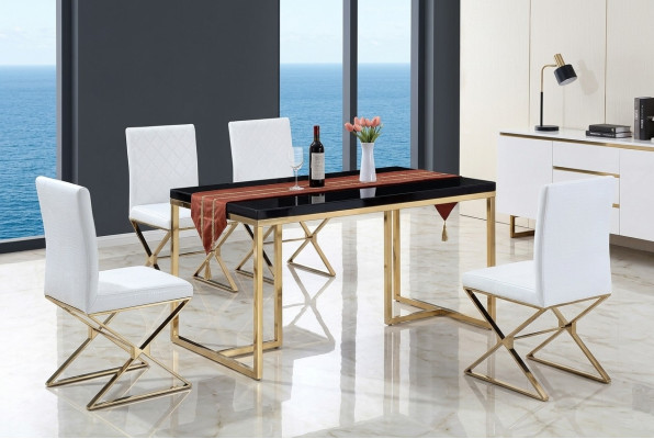 Esstisch 4x Stühle Esszimmer Set Komplett Set Ess Gruppe Tisch 5tlg