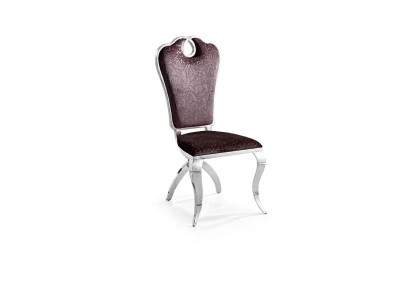 Polster Luxus Sessel Esszimmer Lehnstuhl Design Textil Stuhl Kunstleder