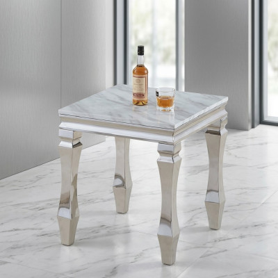 Beistelltisch Tische Edelstahl Beistelltische Luxus Wohnzimmer Möbel Tisch