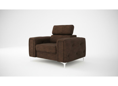 Sofa Stoff Couchen Polster Textil Neu Chesterfield Sessel Fernseh Couch 1 Sitzer
