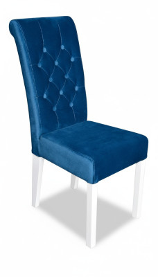 Moderne Chesterfield Esszimmerstühle 4x Stühle für Esszimmer Stoff Essgruppe Neu