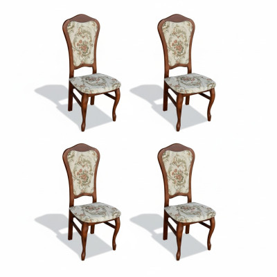 Stuhl Polster Design Lounge Küche Sitz Lehn Garnitur Sessel Neu 4x Stühle Neu